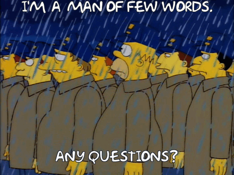 I'm a man of few words... : r/TheSimpsons