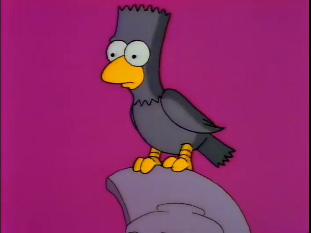 the simpsons raven