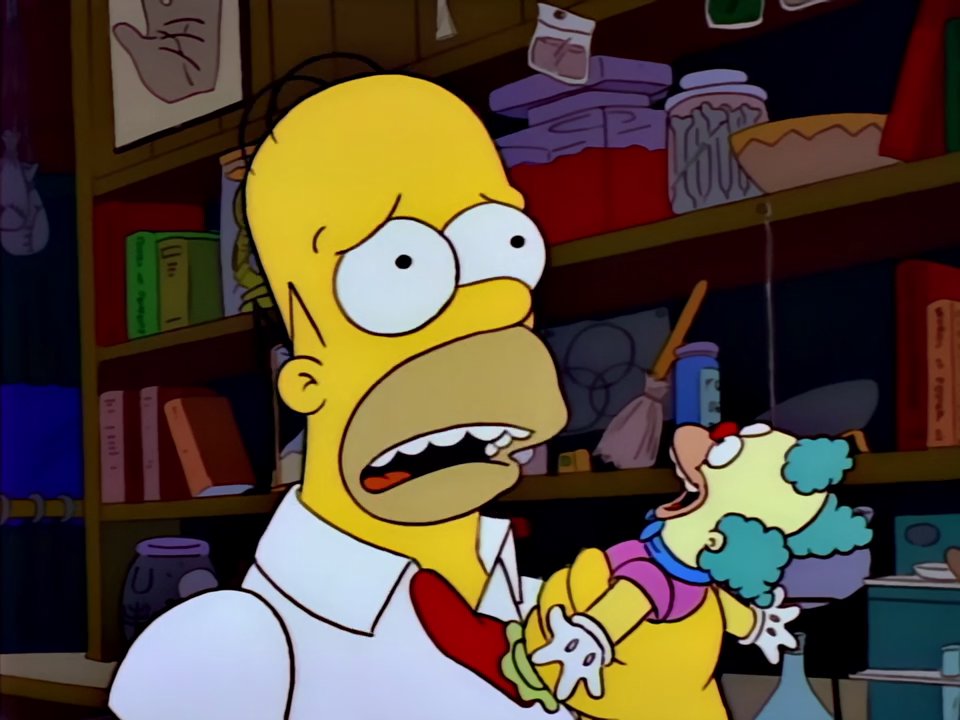 Frinkiac - S04E05 - - That's good. - The frogurt is also cursed. - That ...