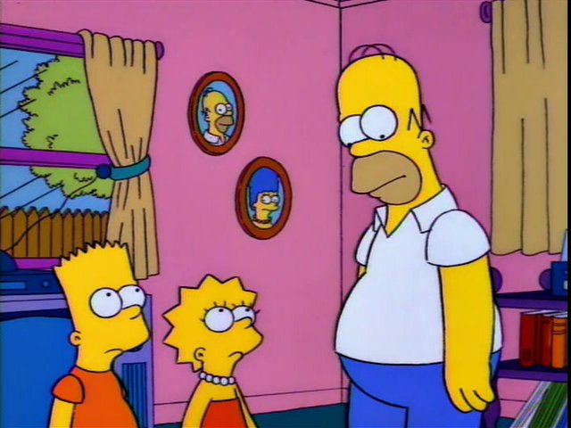 can we have a pool, dad? — All Bart and Milhouse have is each other.  They're