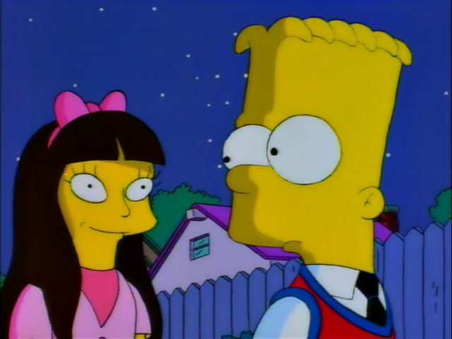 Girlfriend bart simpson Bart's Girlfriend