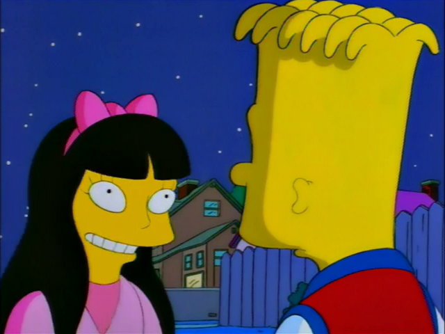 Bart simpson girlfriend