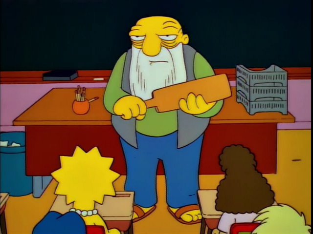 That's a paddlin'