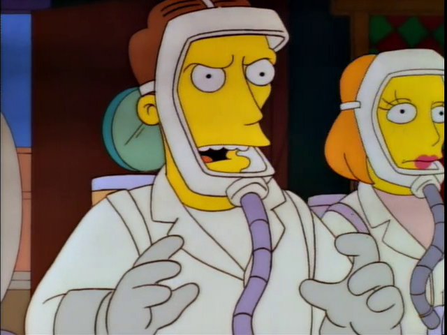 Man alive, there are men alive in here : r/TheSimpsons