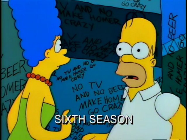 no beer and no tv make homer something something