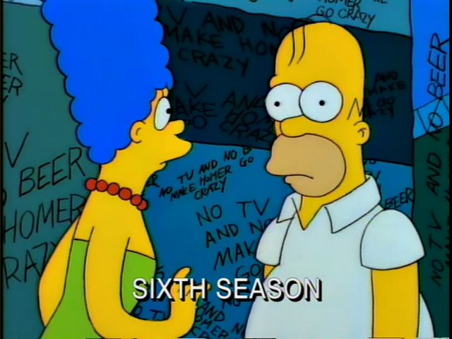 no beer and no tv make homer something something