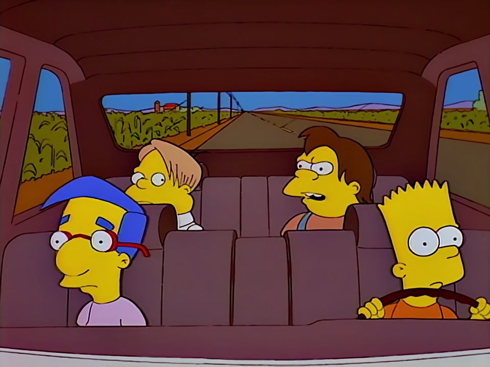 Frinkiac - S07E20 - How much farther to the grammar rodeo? Grammar ...