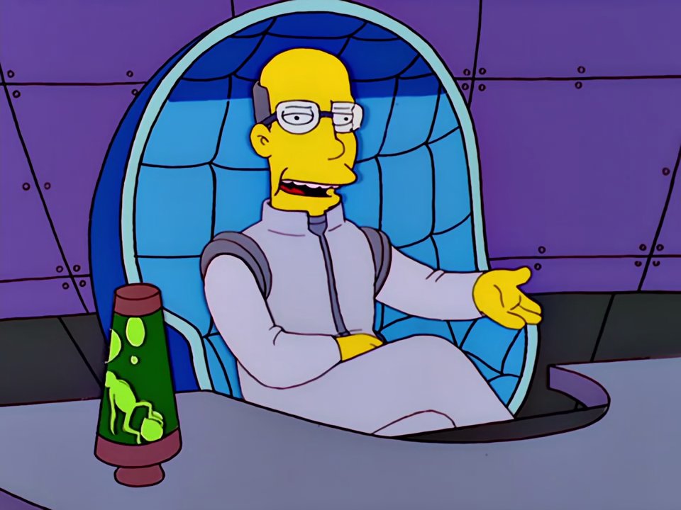 Simpsons Count Me In Frinkiac - S12E06 - I wouldn't count on that, Number Five. As far as ...
