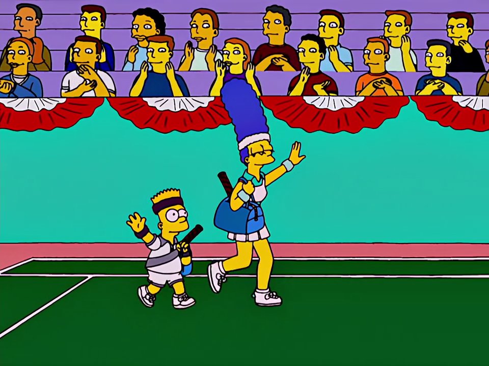 Simpsons Boo Frinkiac - S12E12 - Our next match is Marge and Bart Simpson... Boo ...