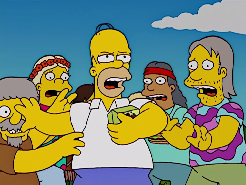 The Simpsons Ribwich Frinkiac - Simpsons Meme & GIF Generator