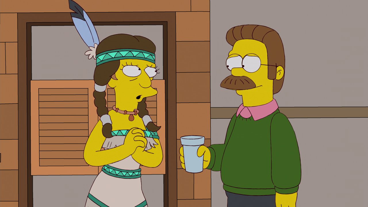 Frinkiac - S24E06 - but I sure do like that feather in your hair. I ...