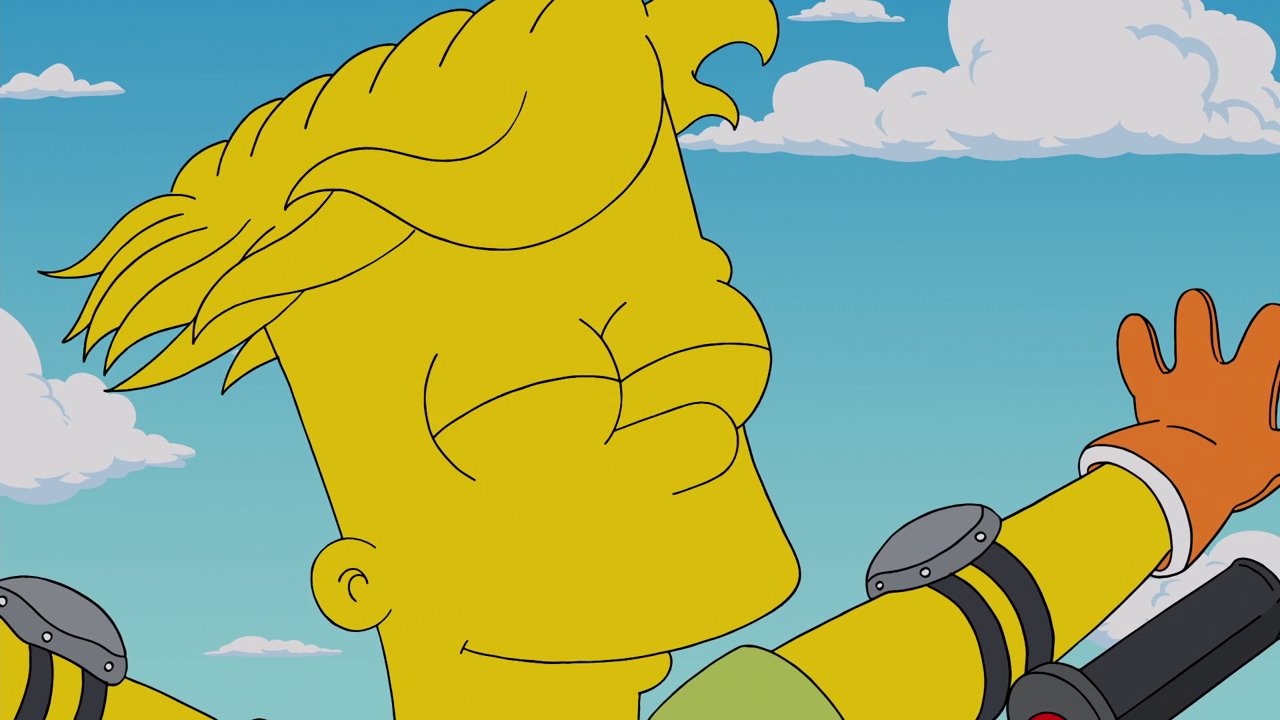 Finally Out Frinkiac - S27E09 - I'm doing it! I'm doing it! Finally, I'm me ...
