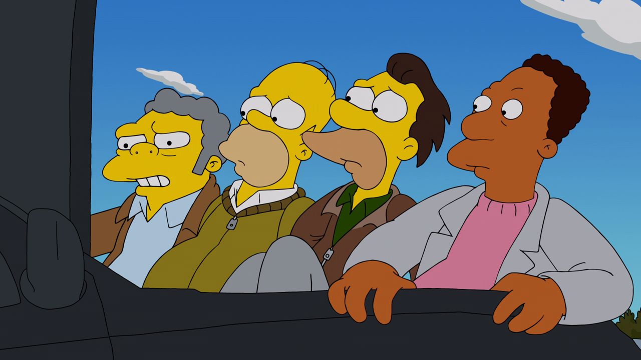 Frinkiac - S35E15 - Either we all survive or we all find out what the ...