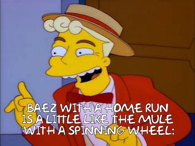 1019768.jpg?b64lines=QkFFWiBXSVRIIEEgSE9NRSBSVU4KSVMgQSBMSVRUTEUgTElLRSBUSEUgTVVMRQogV0lUSCBBIFNQSU5OSU5HIFdIRUVMOg==