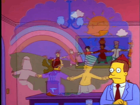 Can you imagine a world without lawyers? : TheSimpsons
