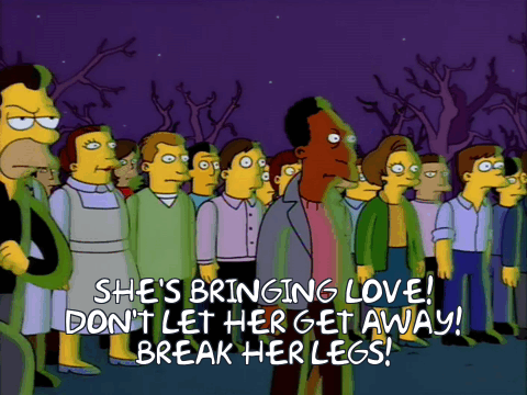 SHE'S BRINGING LOVE BREAK HER LEGS
